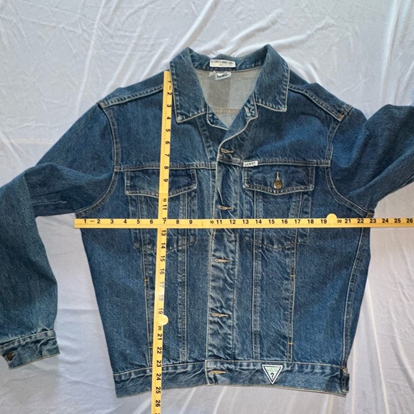 Georges Marciano for Guess • Vtg Denim Jean Jacket • Men’s sz M • Style 10807 - Picture 14 of 14